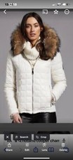 Holland Cooper Luxe Padded Jacket White Xs (6-8)