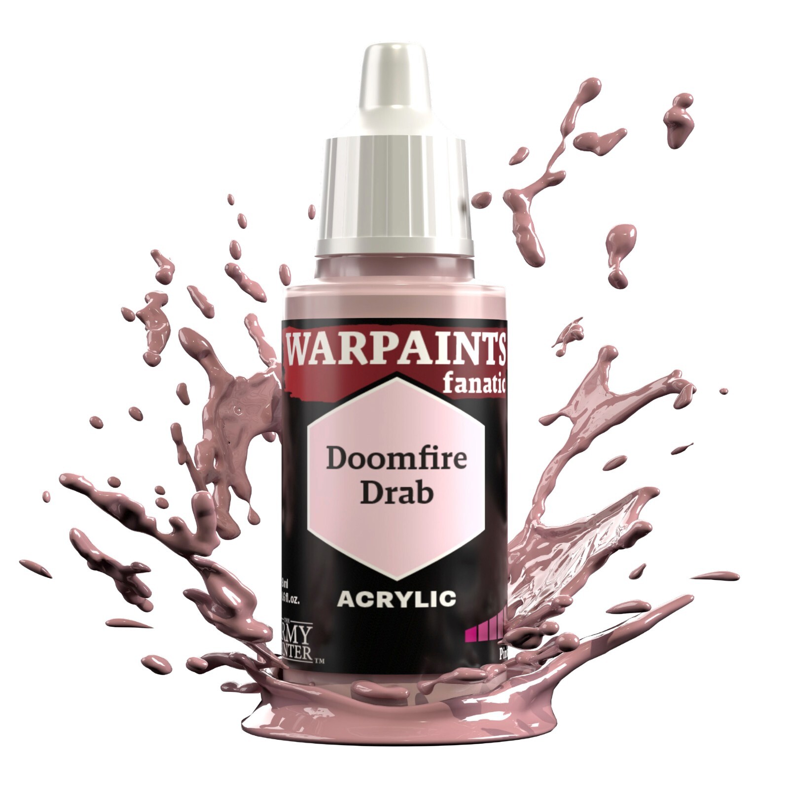Doomfire Drab Paint - Warpaints Fanatic 18ml - The Army Painter