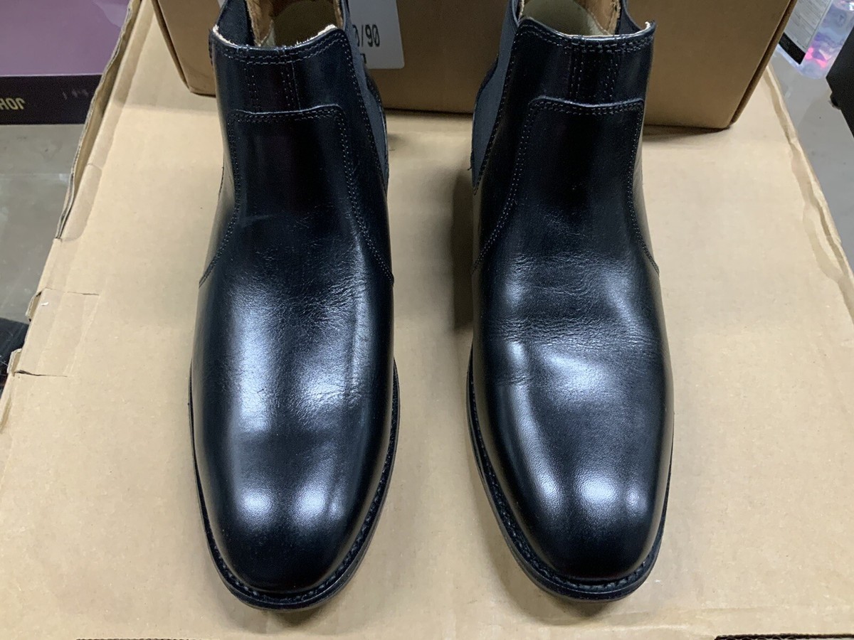 johnston murphy Lewis Chelsea Boot Black Size 8.5 | eBay
