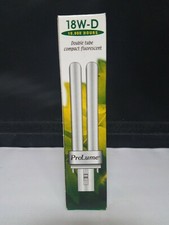 Genuine ProLume Double Tube Compact Fluorescent 18w-d light bulb 2 pin type