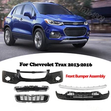 For 2013-2016 Chevrolet Trax Front Bumper Cover Fascia Grille Replacement Kit