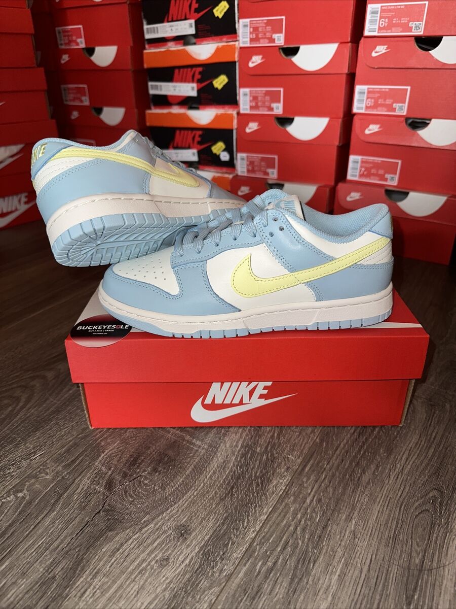 ウィメンズ Nike Dunk Low Ocean Bliss Citron Tint (W) Nike Dunk Low Ocean Bliss Citron Tint Sail DD1503-123 size