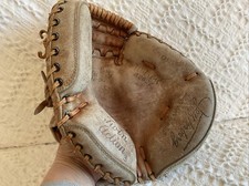 Vintage Wilson Baseball Glove Jeff Torborg A2522 Twin Action Catchers Mitt 32  