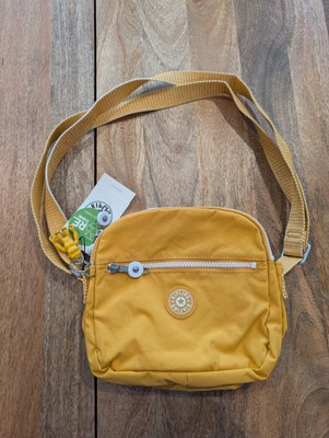 NWT Kipling Keefe Crossbody Bag Rapid Yellow
