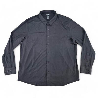True Classic Mens 2XL Dress Shirt Casual Stretch Long Sleeve Dark Gray | eBay True Classic Mens 2XL Dress Shirt Casual Stretch Long Sleeve Dark Gray | eBay