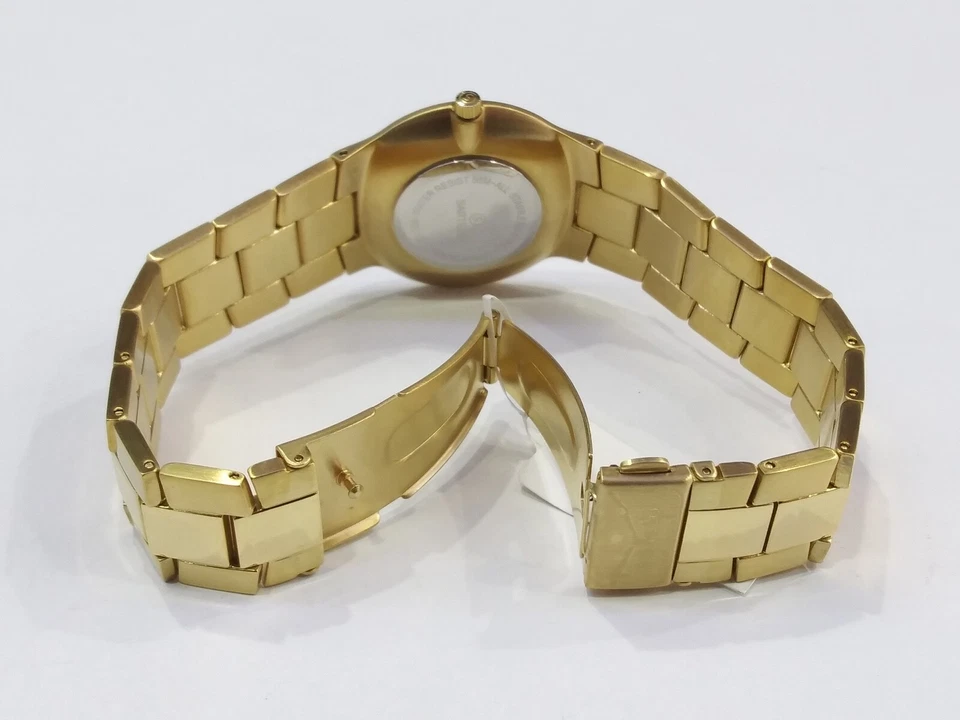 Sartego Seville quartz sapphire 50 meter Gold tone men's watch SVQ223 - Image 4 of 4