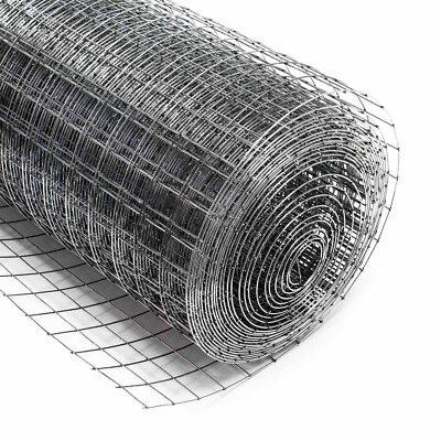 Volierendraht 12x12mm 5m 100cm Maschendraht Drahtgitter Hasendraht Käfigdraht