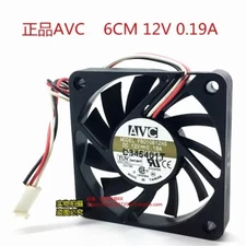 AVC F6010B12HS 60*60*10MM DC12V 0.19A 6CM 3-Pin Cooling Fan