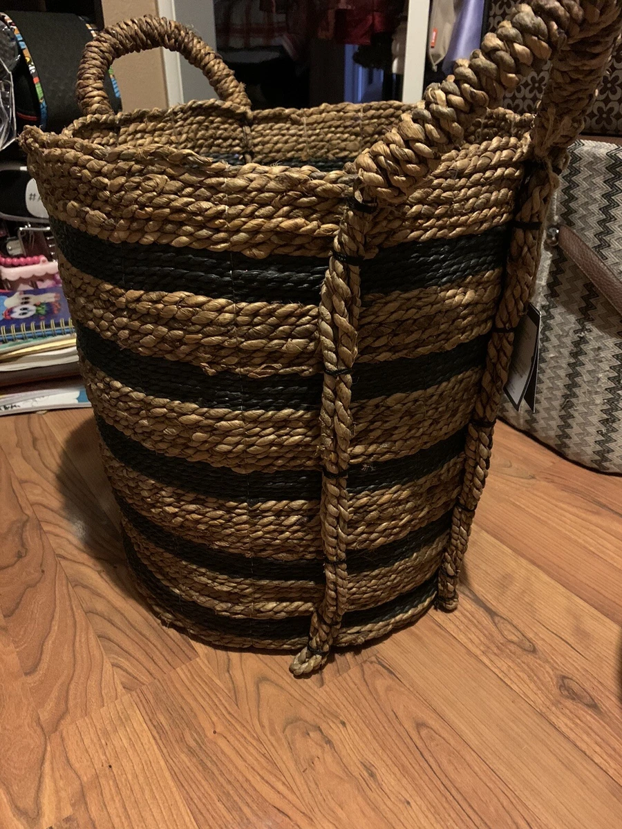 Target threshold Decorative storage basket Hamper Banana Bark Paper Rope