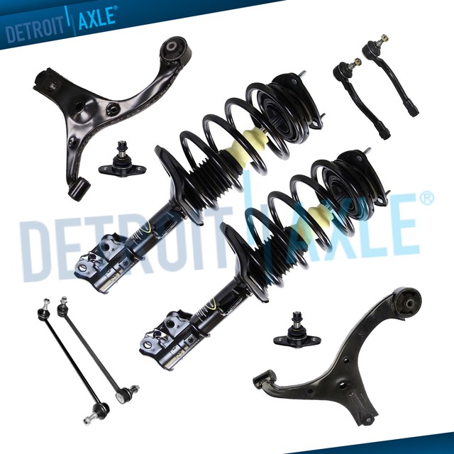 10pc Front Struts Lower Control Arms Sway Bars for 20062011 Hyundai