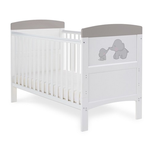 Obaby Grace Inspire Cot Bed - Baby Cot to Toddler Bed with 3 Mattress Heights - Picture 11 of 21