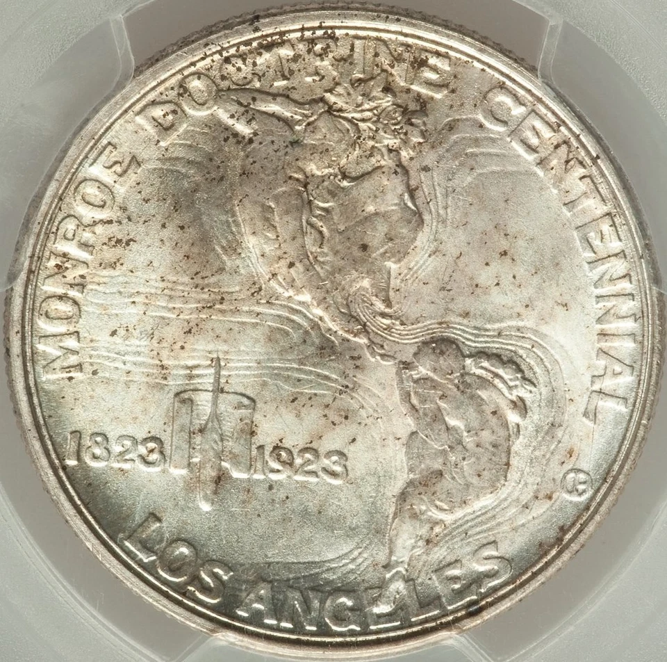 1923-S Monroe Commemorative Half Dollar NGC MS-65+ EXCEPTIONAL - Image 2 of 4