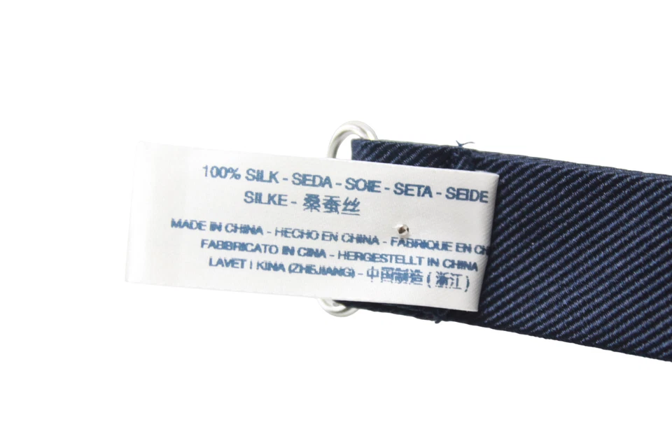 SUITSUPPLY Pajarita Para Hombre 93 X 7.4 CM Seda Clip Ajustable Formal Clásico Foto 4 de 4