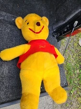 15” Vintage 1960’s J. Swedlin Inc. Walt Disney Winnie The Pooh Plush As Is