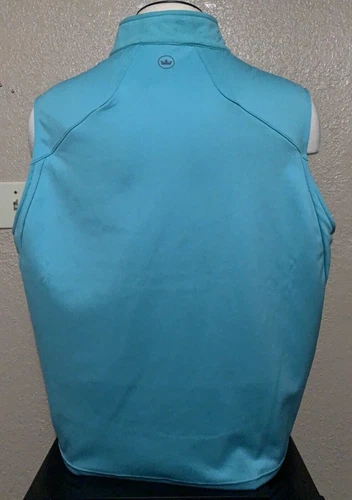NEW Peter Millar Crown Sport Men's 2XL Lily Pad Fuse Elite Hybrid Golf Vest XXL image 6