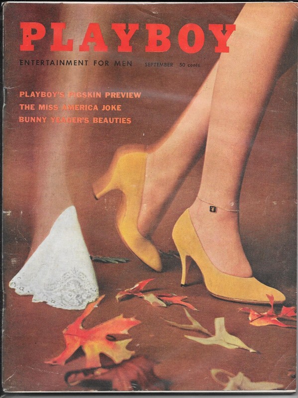 Playboy Magazine ADULT September 1959 Audrey Daston BUNNY GIRLIE Center INTACT 