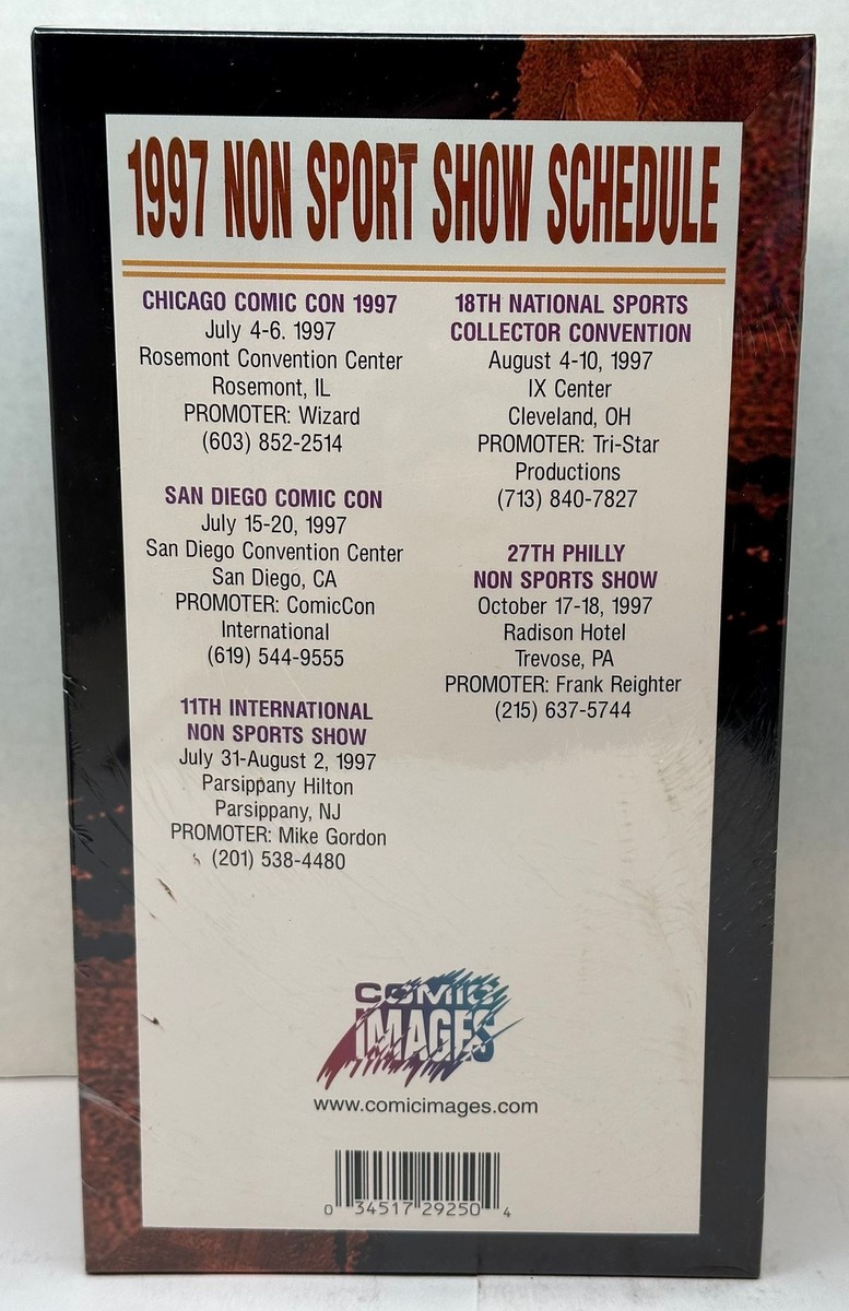 1997 Top Cow Showcase: The Painted Cow Trading Card Box Comic