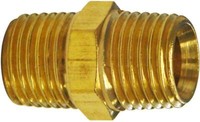 GüDe 2 X Doppelnippel 1/4'' X 3/8'' Ag Messing DruckluftzubehöR