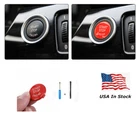 Red Engine Start Stop Push Button Replace Cover For BMW 3 5Series E90 E92 E60 X5