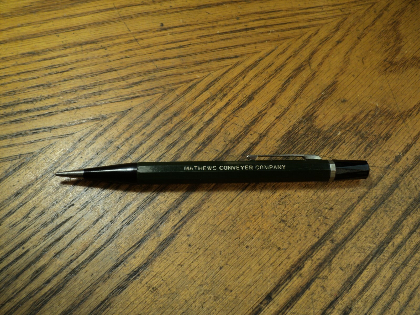 Vintage Autopoint Mechanical Pencil Advertising Mathews Conveyer