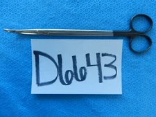 D6643 W. Lorenz Debakey Original Valve Scissors Curved Tip 19.5cm 34-1070