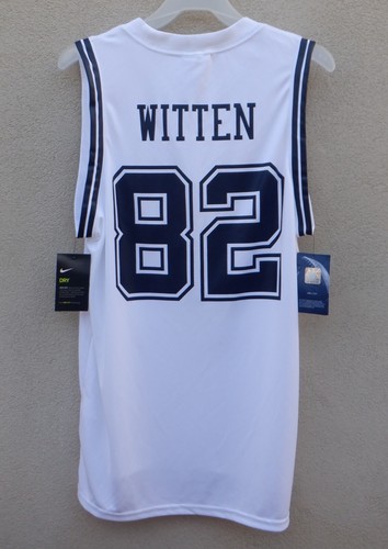 Camiseta sin mangas Nike para hombre M Jason Witten Dallas Cowboys blanca - LEER - Imagen 2 de 13