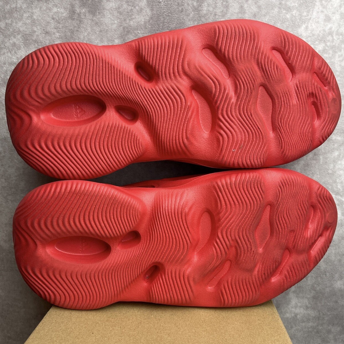 Authentic Yeezy Foam Runner Red Size M9 W10.5 Yeezy foam runners size 10 10 (43) Like new | Mercari main image 3