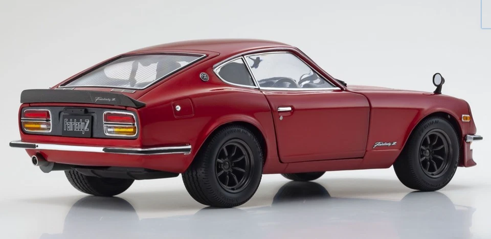 Nissan Fairlady Z-L ( 240 Z) S30 vermelho metálico KS08220RM NC1051 1/18 Kyosho - Imagem 2 de 4