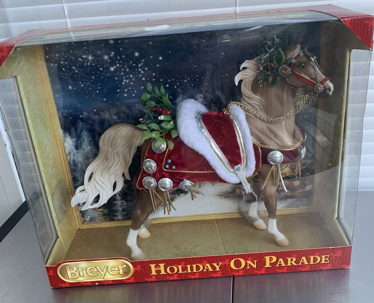 その他 O. BREYER 2013 HOLIDAY ON PARADE Breyer 'Holiday On Parade' Christmas Horse 2013 | eBay UK