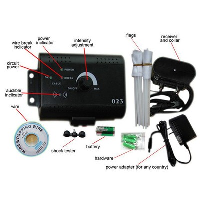 shock collar with boundaries