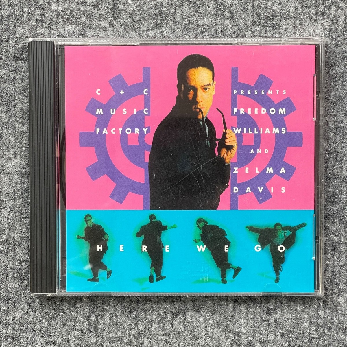 Here We Go CD 1991 by C+C Music Factory Maxi Single 44k 73689