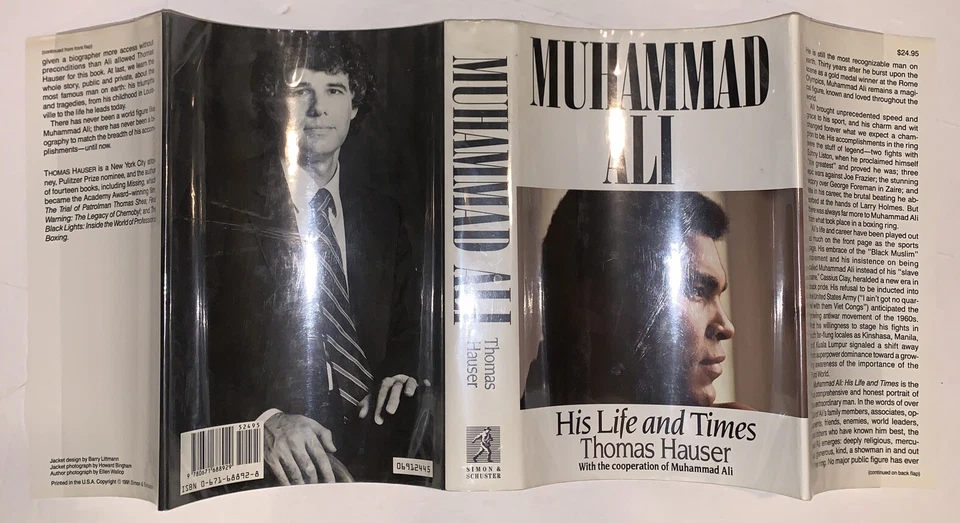 SIGNED by MUHAMMAD ALI, HIS LIFE AND TIMES, 1st Edition, BOXING, HCDJ, SPORTS - Image 3 of 4