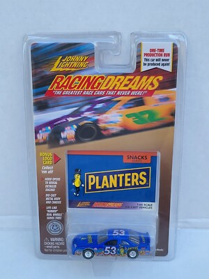 RACING DREAMS PLANTERS NUTS FUNNY CAR DIE-CAST JL JOHNNY LIGHTNING. NEW!