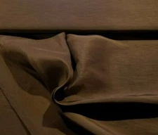 Pecan Brown Striated Linen-Silk Blend Shirting - Absolutely Gorgeous!