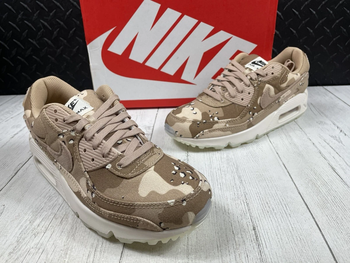 Nike Air Max 90 &#039;Desert Camo&#039; DX2313-200 Women&#039;s Shoe sz 9.5W/8M | eBay