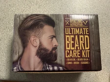 Viking Revolution Ultimate Beard Grooming Care Kit for Men NEW
