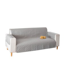 3 Seater Sofa Cover Quilted Throw Anti Slip Couch Cover Furniture Protector