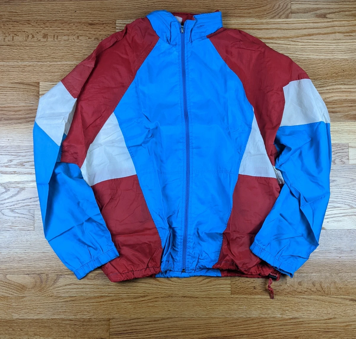 Crewneck Sweatshirt 90s Red Blue White Track Jacket Pants Swoosh eBay