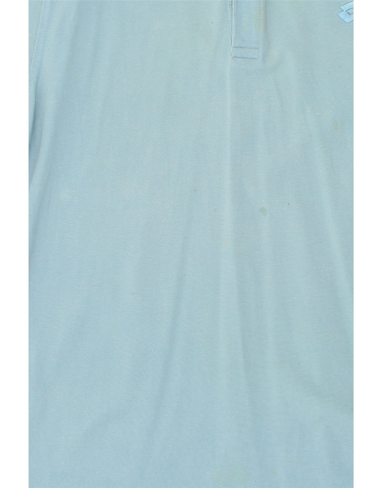 LOTTO Mens Polo Shirt Small Blue Cotton BK18 image 3