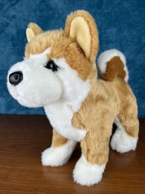 NWT Douglas DUNHAM SHIBA INU Dog #2049 Plush Collectible Realistic -Tags Creased
