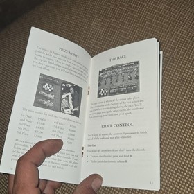SEGA Motocross Championship Sega Genesis 32X Manual Original English