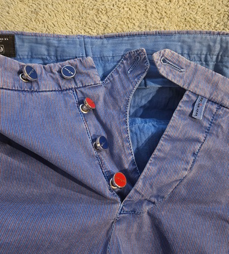 Kiton Napoli Fine Italian Cotton Trousers Pants | Made in Italy