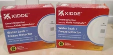 Kidde Smart Detection Water Leak + Freeze Detector 60WLDR-W (2-pack) Brand New