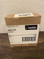 Lot Of  Sealed Imation DVD-RAM 9.4GB (Double Sided) Rewritable Media Type 1