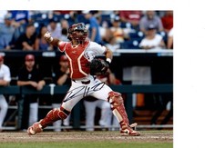 RYDER HELFRICK ARKANSAS RAZORBACKS BASEBALL SIGNED/AUTOGRAPH 8X10 PHOTO W/COA