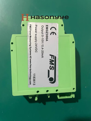 One New FMS EMGZ306A 24VDC Force Measuring Systems Tension Amplifier Fast Ship