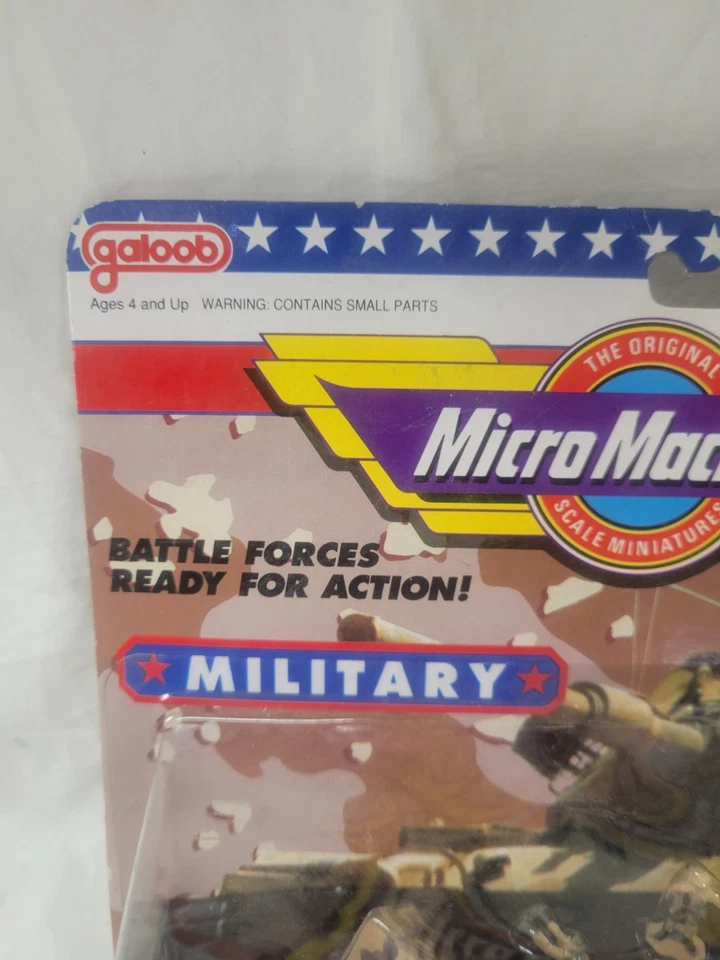Vintage 1991 Galoob Micro Machines Military Combat Company Sealed Hummer Troops - Image 2 of 4