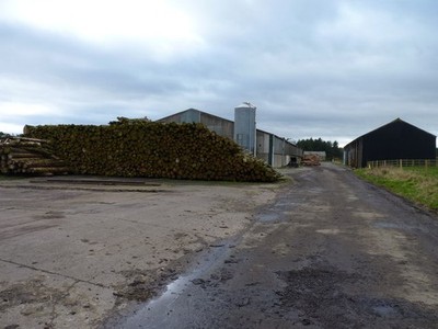 Foto 12x8 Brunton Farm Gebäude Tughall mit einem beträchtlichen Bestand an Zeit c2017