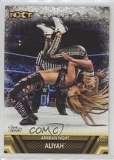 2017 Topps WWE Then Now Forever Finishers and Signature Moves Aliyah #F-34 0b5