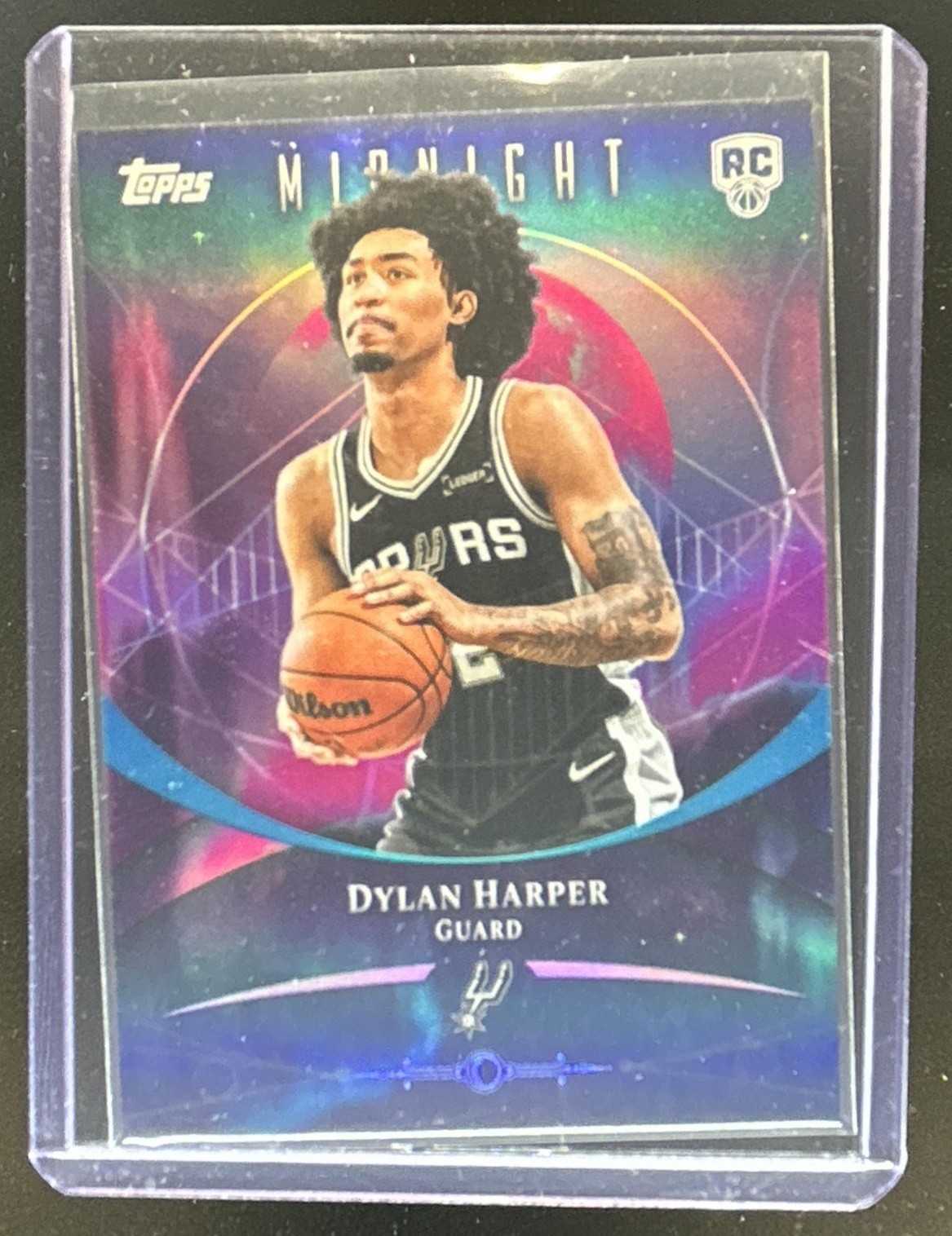 2025-26 Topps Midnight Dylan Harper RC Zodiac Rookie #62 Spurs